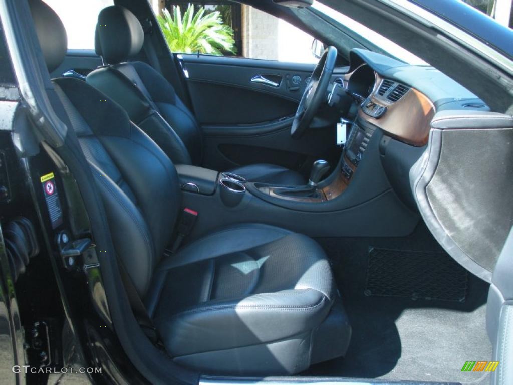 Black Interior 2008 Mercedes-Benz CLS 63 AMG Photo #45801241