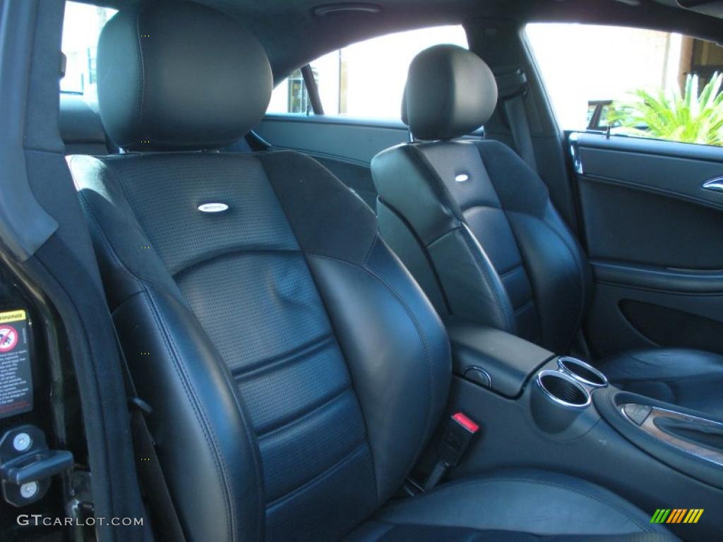 Black Interior 2008 Mercedes-Benz CLS 63 AMG Photo #45801245