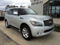 Front 3/4 View of 2011 QX 56