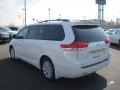 Blizzard White Pearl 2011 Toyota Sienna Limited Exterior
