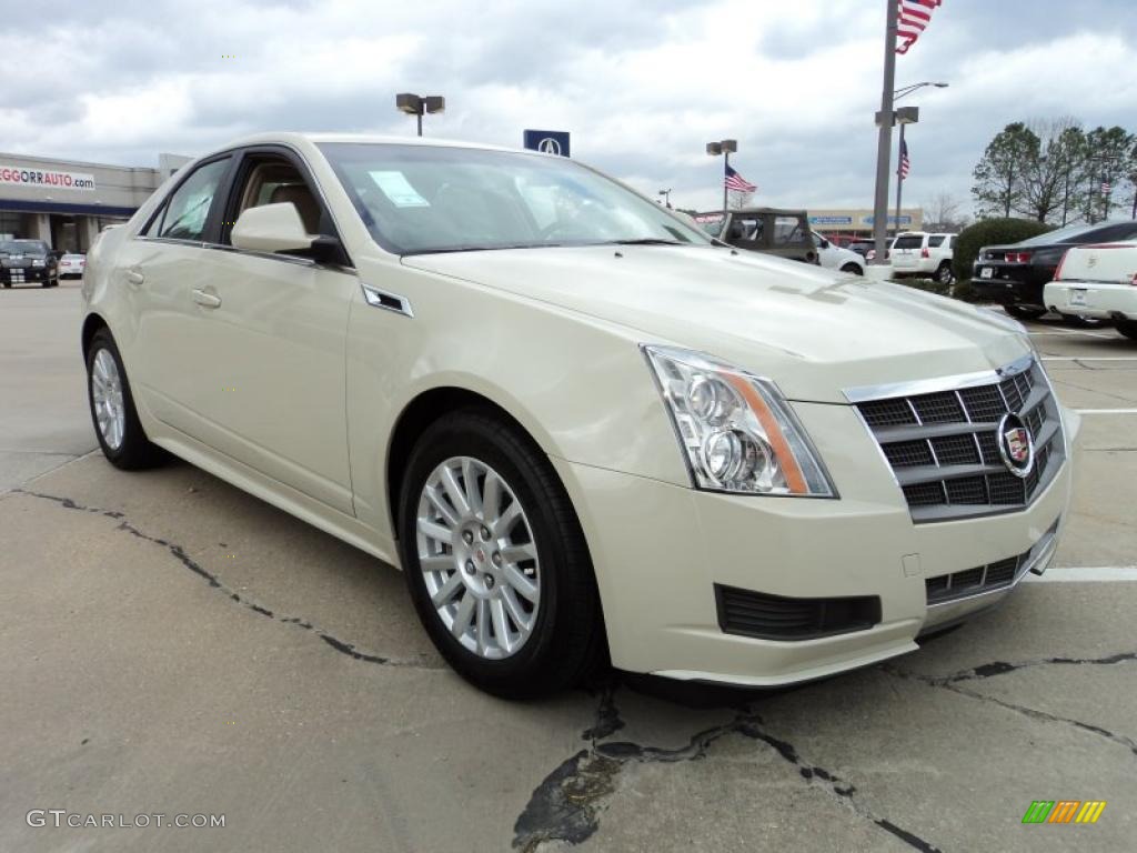 Vanilla Latte Metallic 2011 Cadillac CTS 3.0 Sedan Exterior Photo #45802429