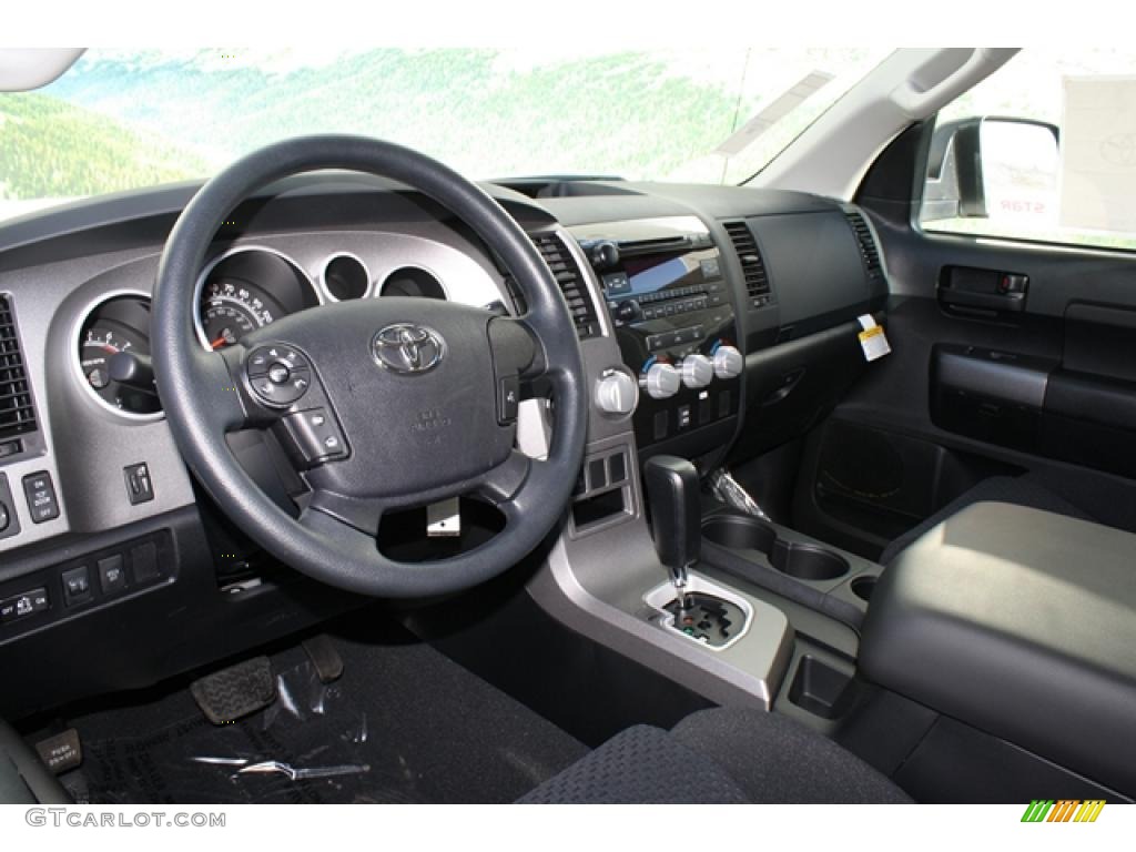 Graphite Gray Interior 2011 Toyota Tundra TRD Rock Warrior CrewMax 4x4 Photo #45802437
