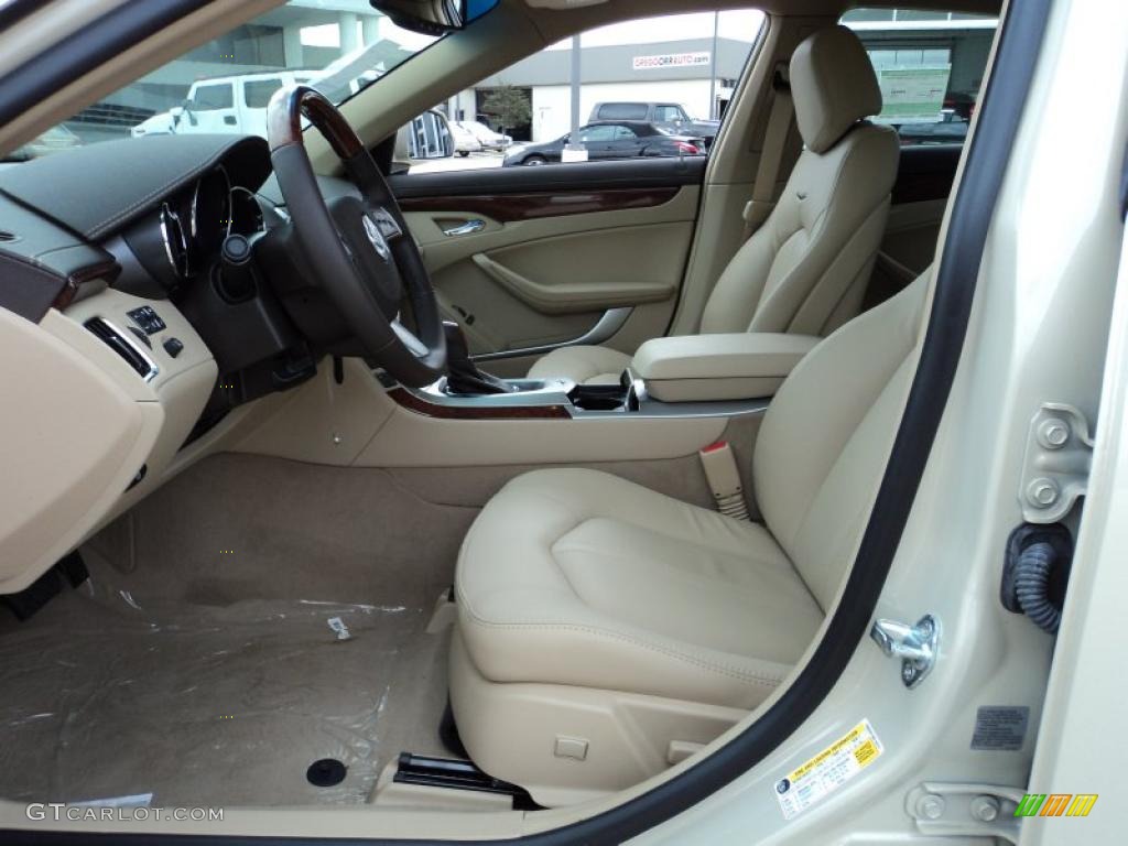 Cashmere/Cocoa Interior 2011 Cadillac CTS 3.0 Sedan Photo #45802489