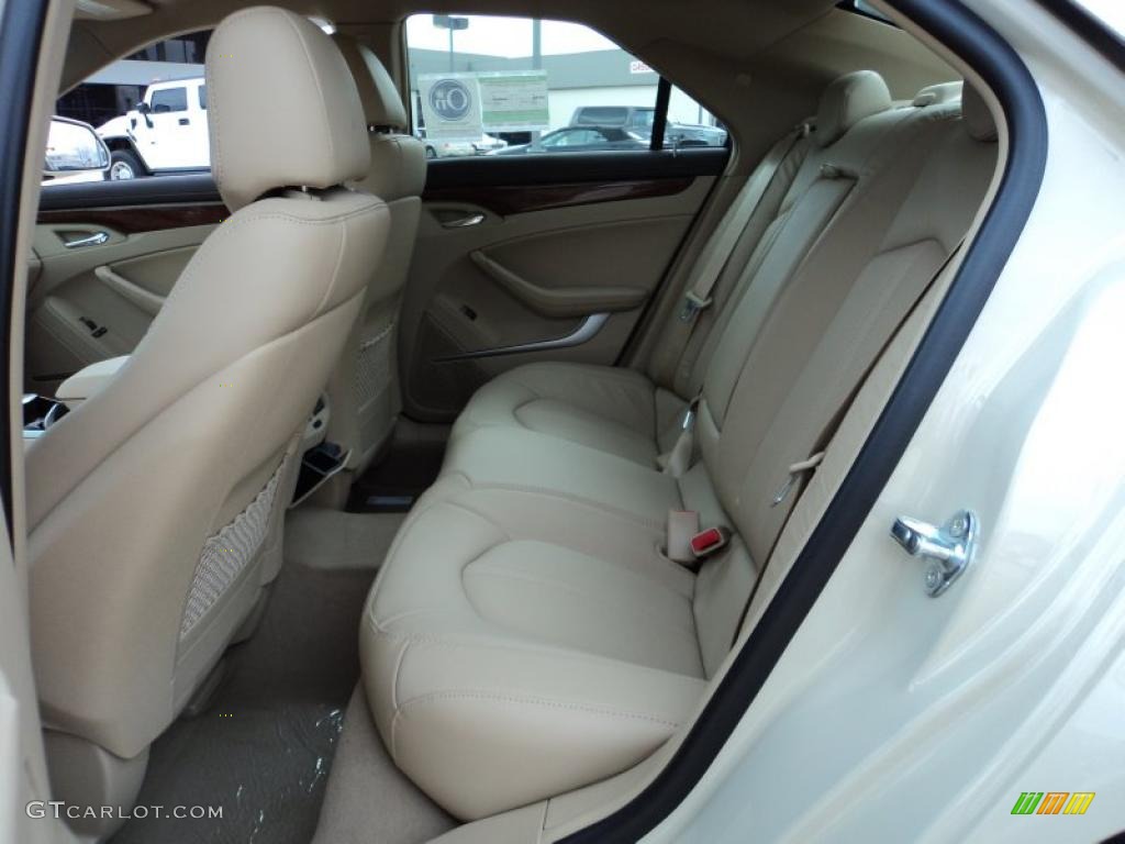 Cashmere/Cocoa Interior 2011 Cadillac CTS 3.0 Sedan Photo #45802497