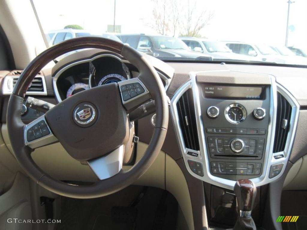 2011 Cadillac SRX FWD Shale/Brownstone Dashboard Photo #45802685