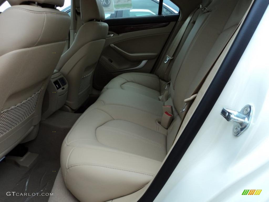 Cashmere/Cocoa Interior 2011 Cadillac CTS 3.6 Sedan Photo #45802789