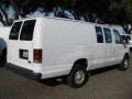 Oxford White 2007 Ford E Series Van E350 Super Duty Commercial Exterior