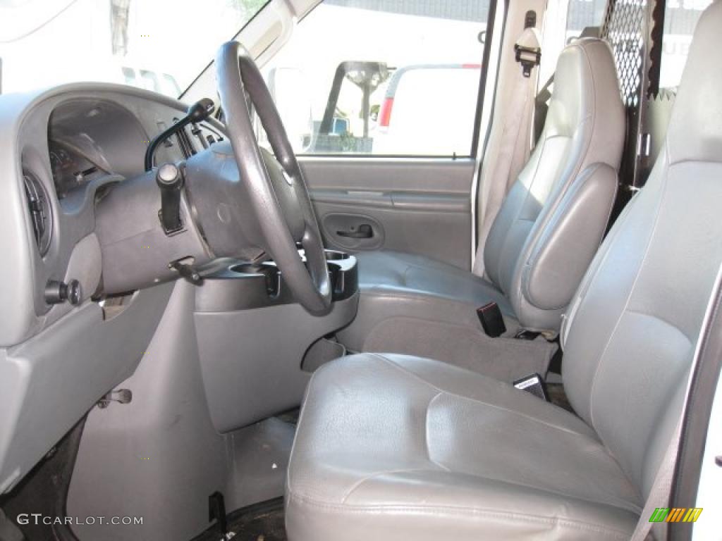 Medium Flint Grey Interior 2007 Ford E Series Van E350 Super Duty Commercial Photo #45803301