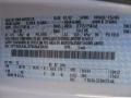 YZ: Oxford White 2007 Ford E Series Van E350 Super Duty Commercial Color Code