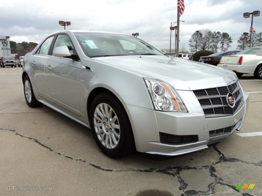 Radiant Silver Metallic 2011 Cadillac CTS 3.0 Sedan Exterior Photo #45803605