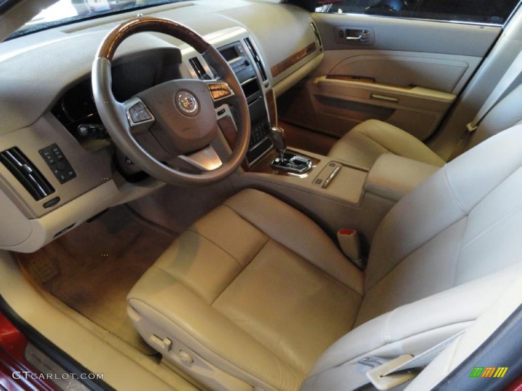 Cashmere Interior 2008 Cadillac STS 4 V6 AWD Photo #45803833