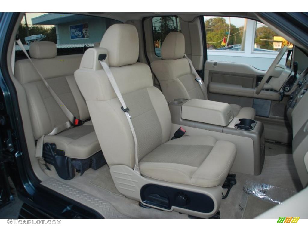 Tan Interior 2004 Ford F150 Xlt Supercab 4x4 Photo 45804465