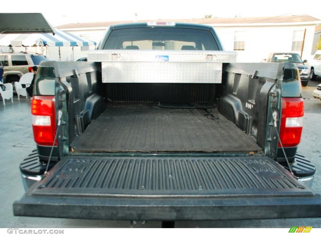 2004 F150 XLT SuperCab 4x4 - Aspen Green Metallic / Tan photo #41