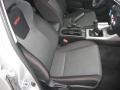Carbon Black 2010 Subaru Impreza WRX Sedan Interior Color