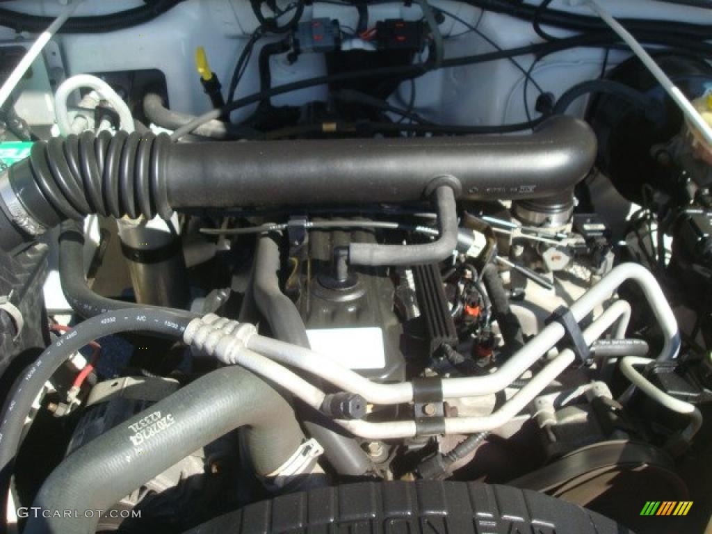 2002 Jeep Wrangler Sahara 4x4 4.0 Liter OHV 12-Valve Inline 6 Cylinder Engine Photo #45805917