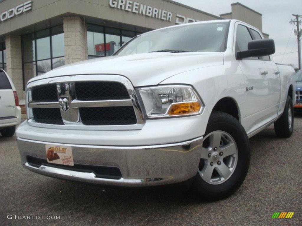 Stone White Dodge Ram 1500