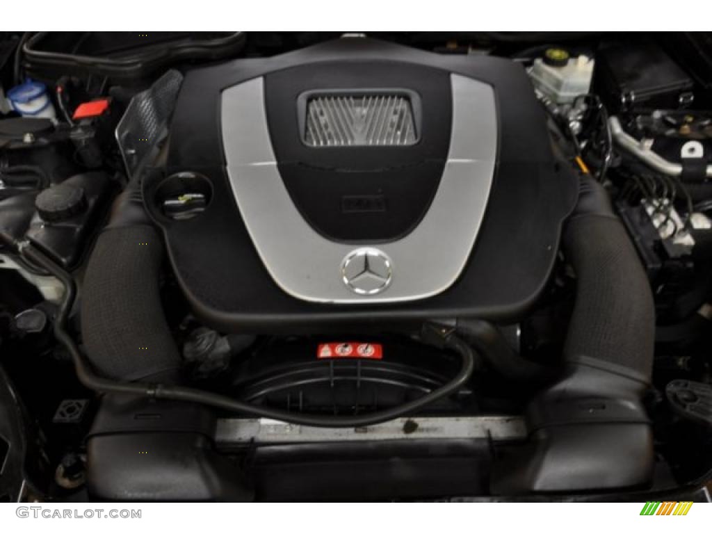 2005 SLK 350 Roadster - Black / Black photo #16