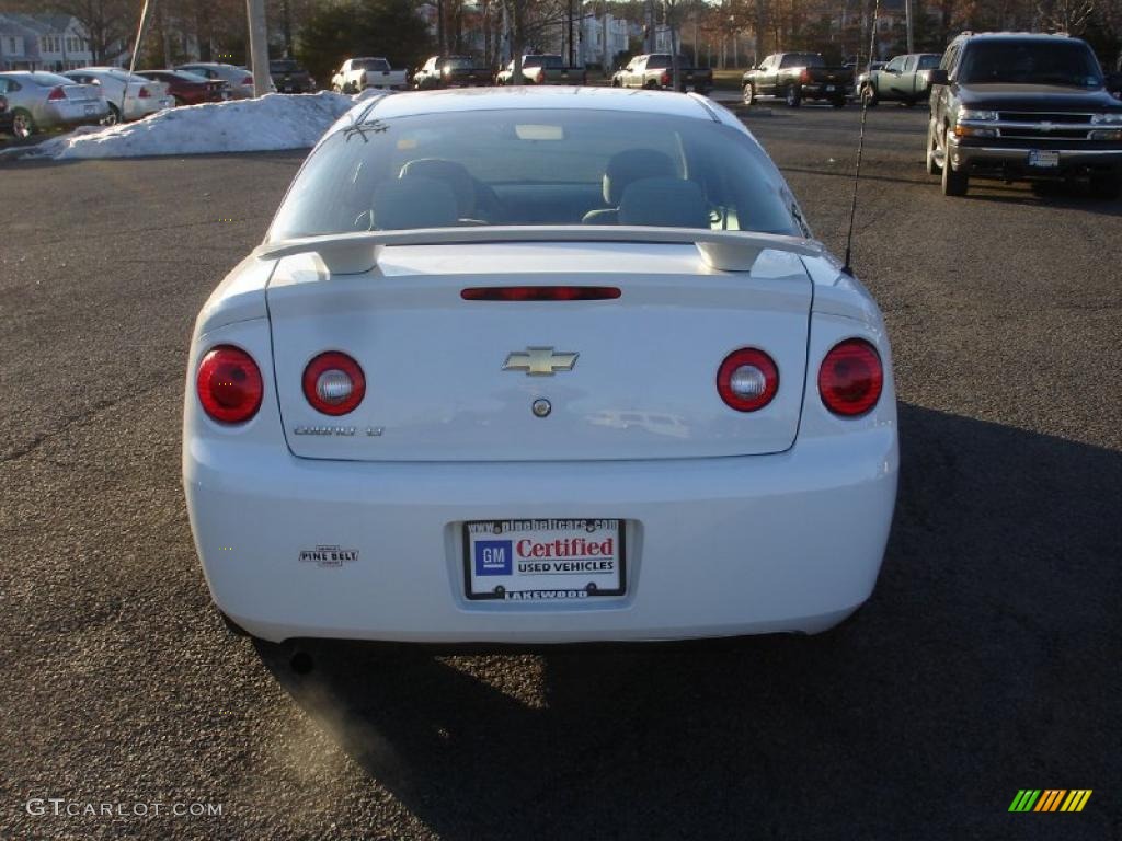 2010 Cobalt LT Coupe - Summit White / Gray photo #5