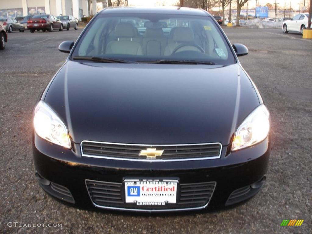 2008 Impala LTZ - Black / Neutral Beige photo #2