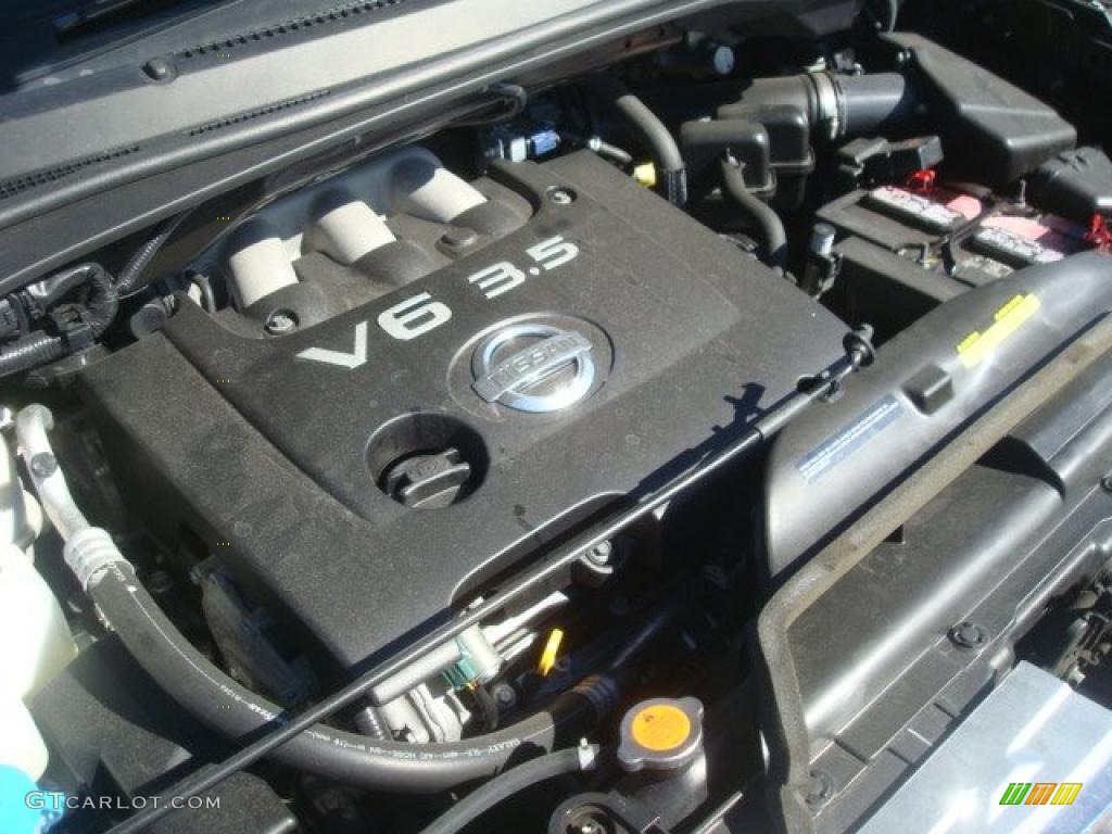 2009 Nissan Quest 3.5 SE Engine Photos