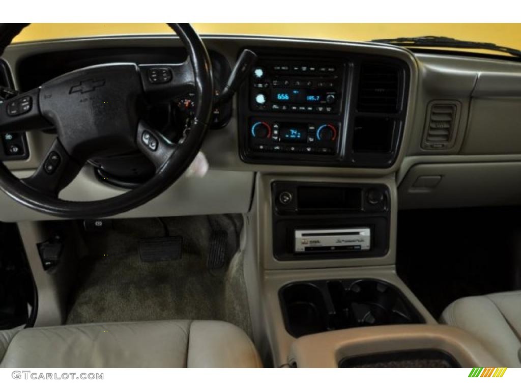 2003 Suburban 1500 Z71 4x4 - Dark Green Metallic / Tan/Neutral photo #5