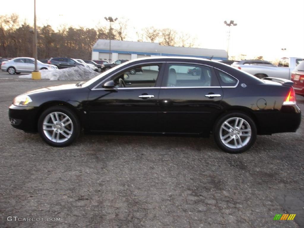 2008 Impala LTZ - Black / Neutral Beige photo #9
