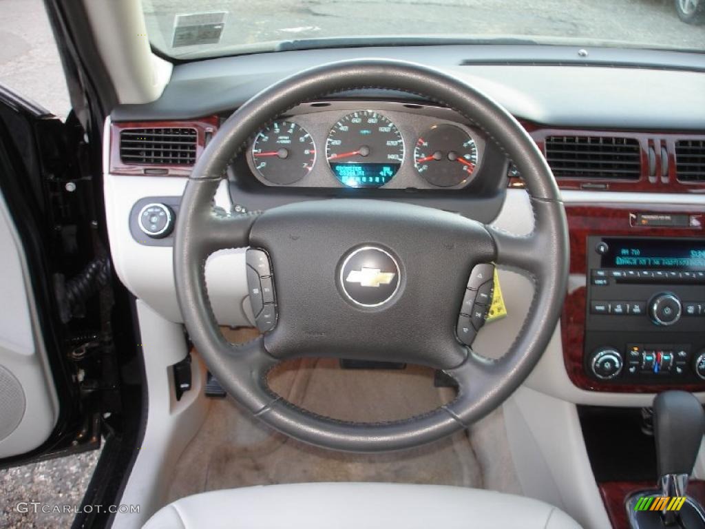 2008 Impala LTZ - Black / Neutral Beige photo #12
