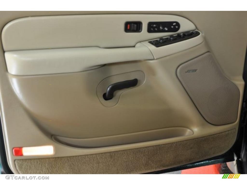 2003 Suburban 1500 Z71 4x4 - Dark Green Metallic / Tan/Neutral photo #11