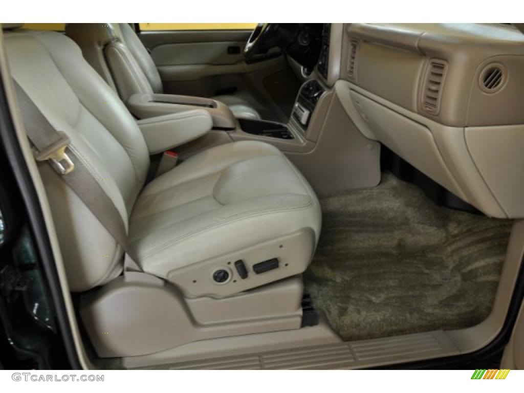 2003 Suburban 1500 Z71 4x4 - Dark Green Metallic / Tan/Neutral photo #18