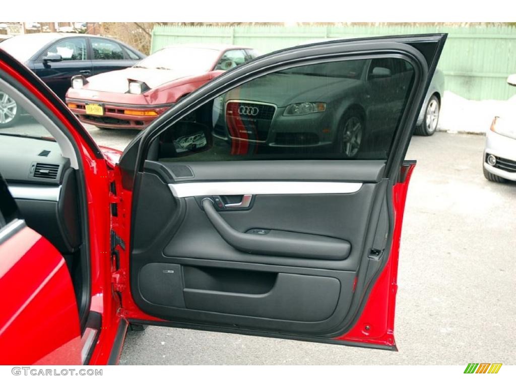 2008 A4 2.0T quattro S-Line Sedan - Brilliant Red / Black photo #19