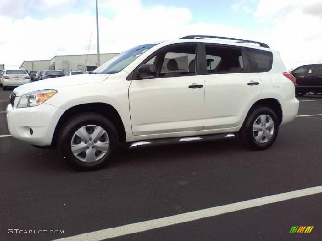 2007 RAV4 I4 - Super White / Taupe photo #18