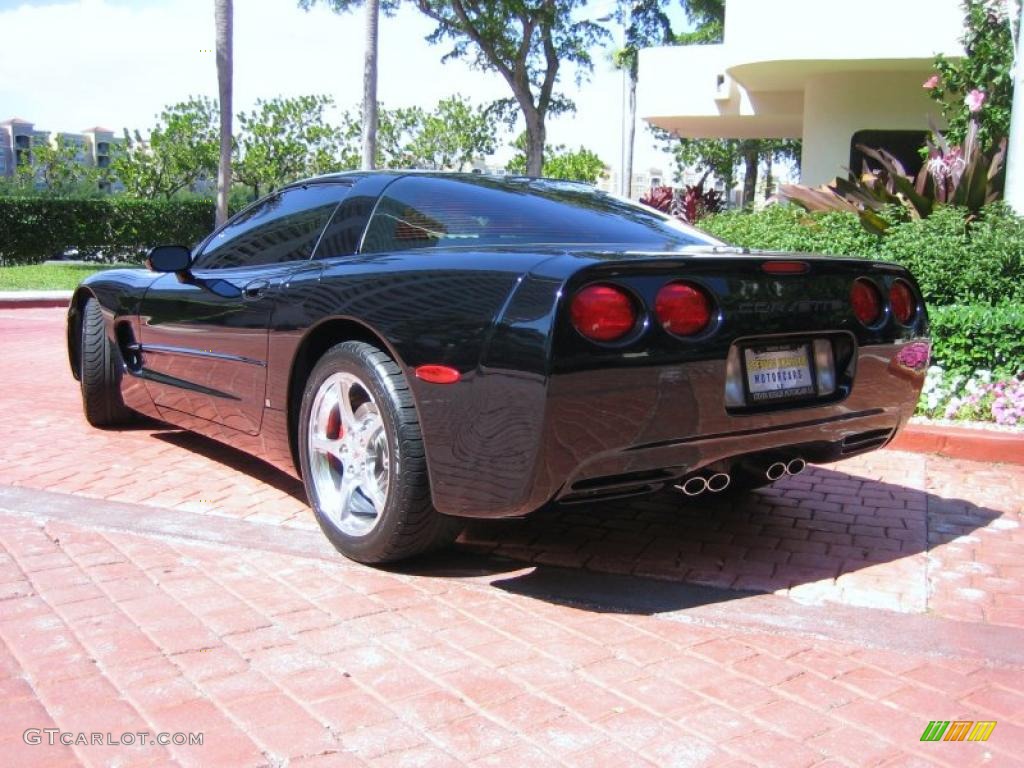 Black 2003 Chevrolet Corvette Coupe Exterior Photo #45811433