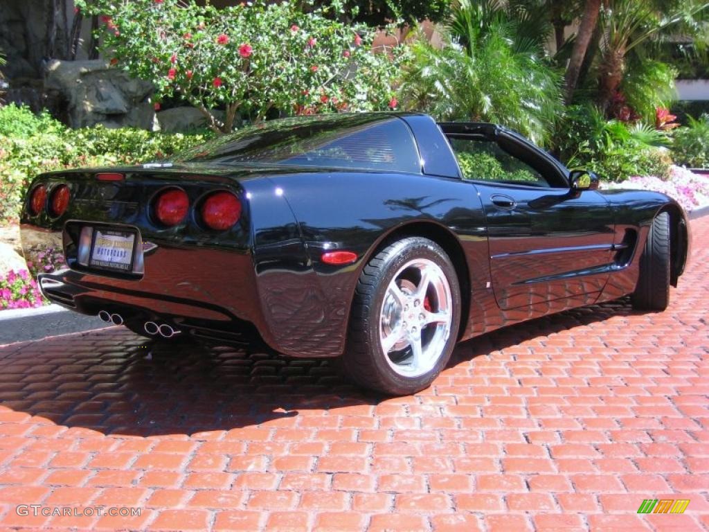 Black 2003 Chevrolet Corvette Coupe Exterior Photo #45811441