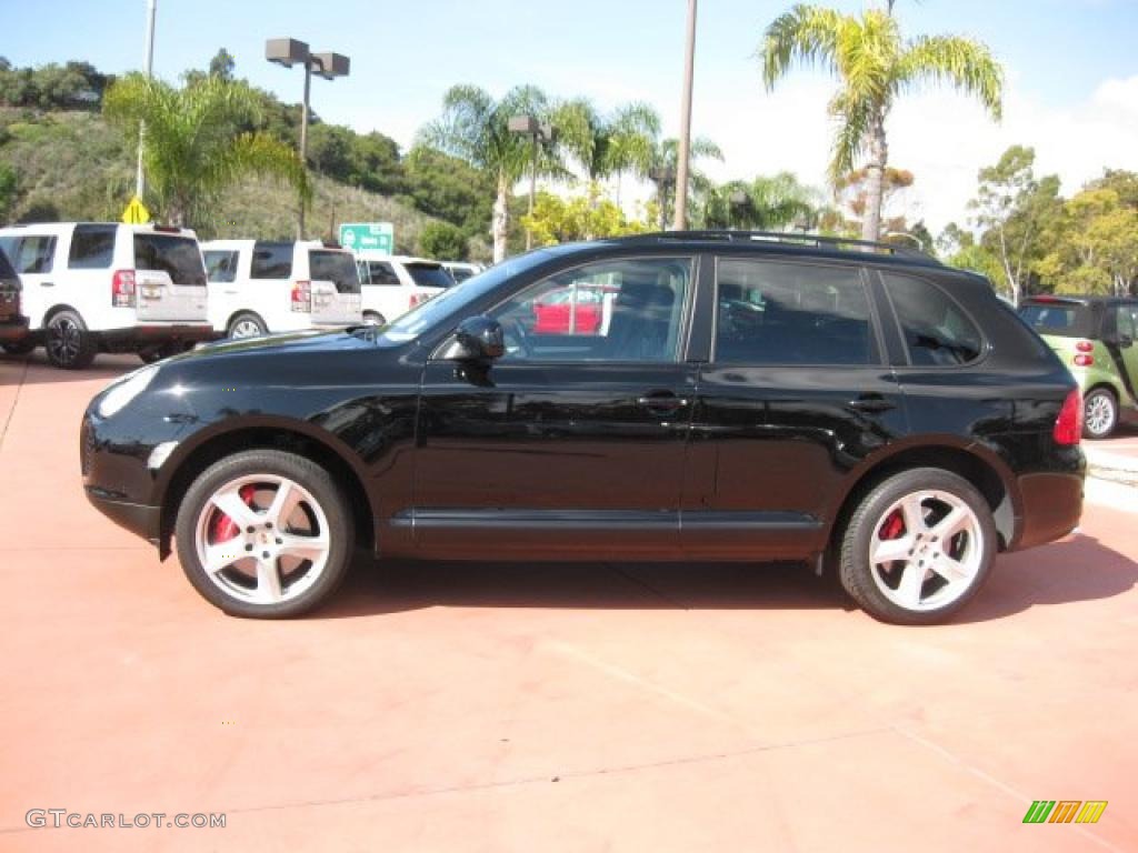 Black 2006 Porsche Cayenne Turbo S Exterior Photo #45811841