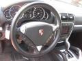Black 2006 Porsche Cayenne Turbo S Steering Wheel