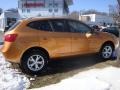 2008 Orange Alloy Metallic Nissan Rogue SL AWD  photo #12