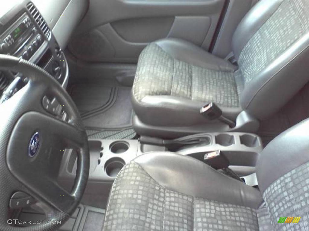 Medium Graphite Grey Interior 2001 Ford Escape XLS V6 4WD Photo #45812849