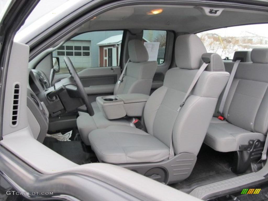 Medium/Dark Flint Interior 2008 Ford F150 STX SuperCab 4x4 Photo #45813201