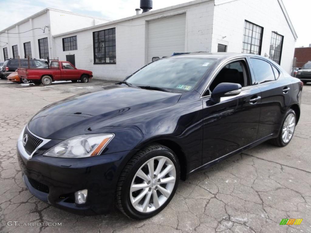 Black Sapphire Pearl 2009 Lexus IS 250 AWD Exterior Photo #45813569