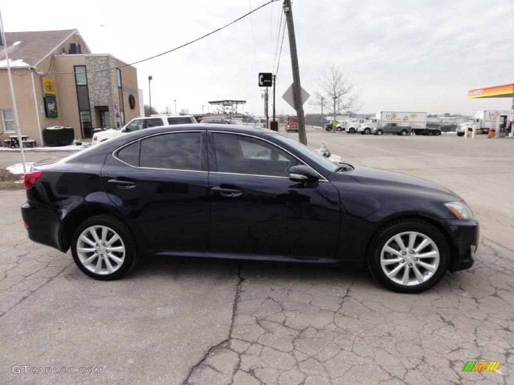 Black Sapphire Pearl 2009 Lexus IS 250 AWD Exterior Photo #45813589