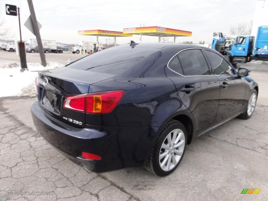 Black Sapphire Pearl 2009 Lexus IS 250 AWD Exterior Photo #45813593