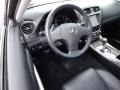 Black 2009 Lexus IS 250 AWD Steering Wheel