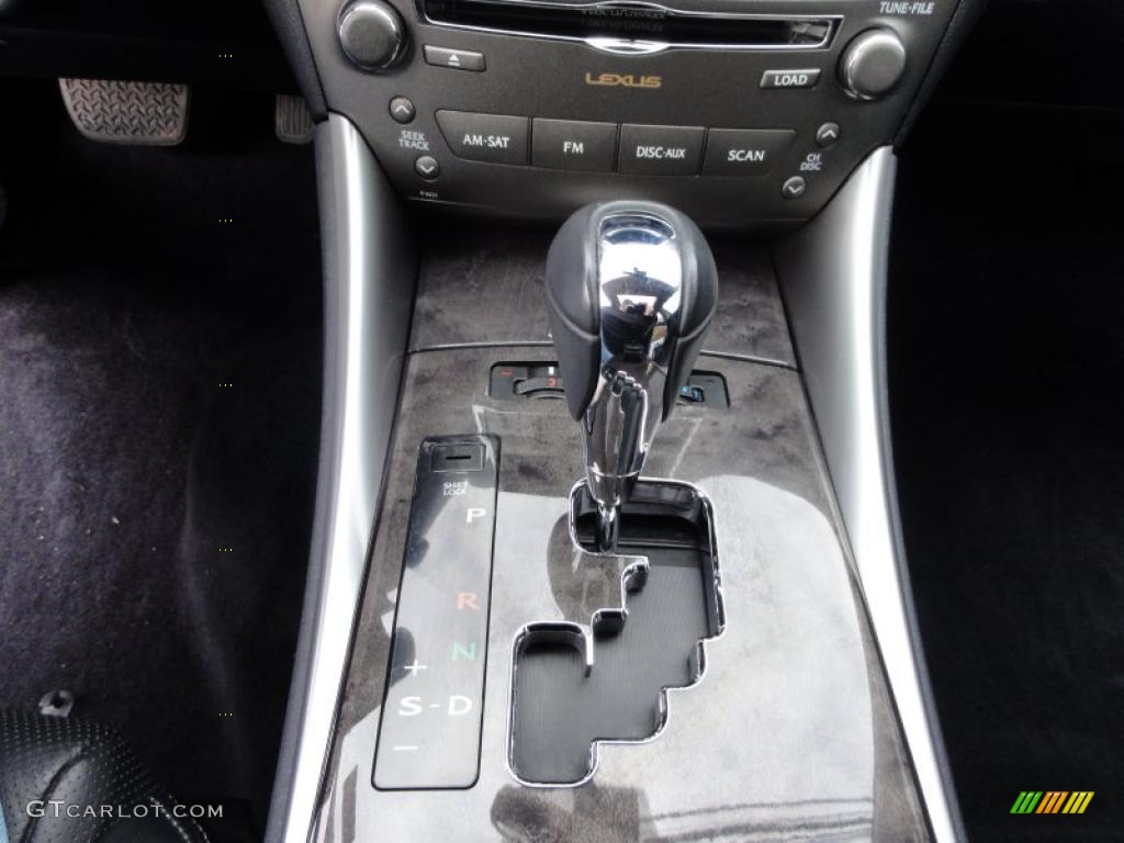 2009 Lexus IS 250 AWD 6 Speed Paddle-Shift Automatic Transmission Photo #45813969