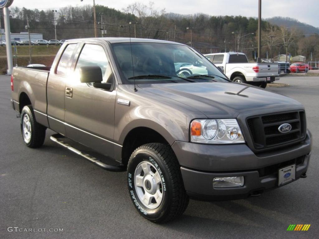 Dark Shadow Grey Metallic 2004 Ford F150 STX SuperCab 4x4 Exterior Photo #45814149