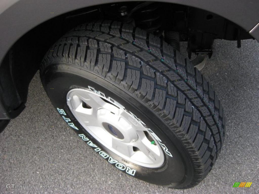 2004 F150 STX SuperCab 4x4 - Dark Shadow Grey Metallic / Black/Medium Flint photo #10