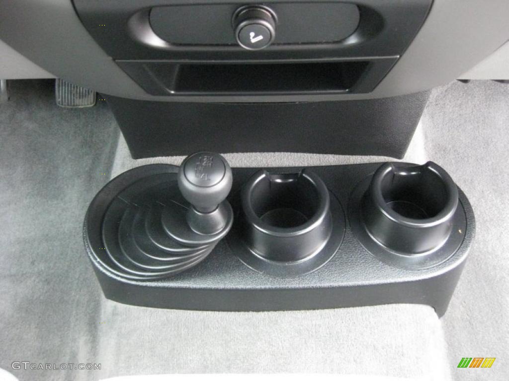 2004 F150 STX SuperCab 4x4 - Dark Shadow Grey Metallic / Black/Medium Flint photo #28