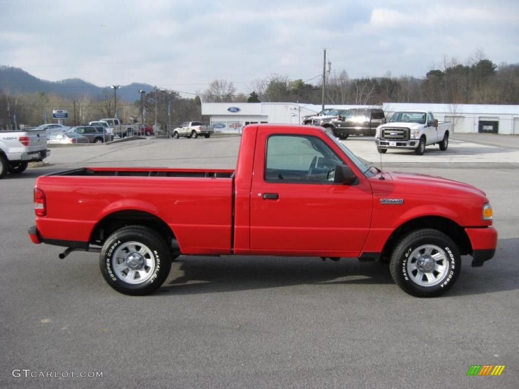 Torch Red 2008 Ford Ranger XLT Regular Cab Exterior Photo #45814589