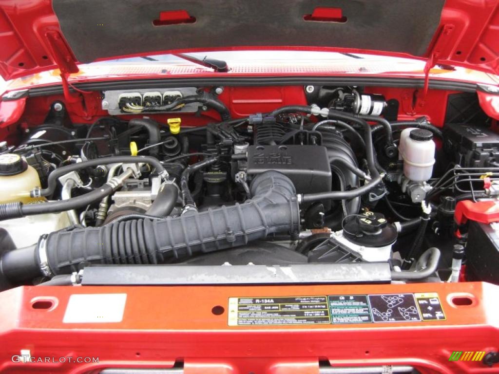 2008 Ford Ranger XLT Regular Cab Engine Photos