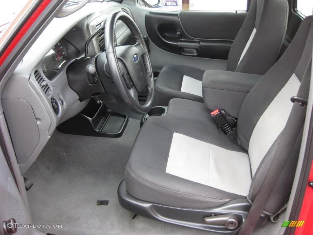 Medium Dark Flint Interior 2008 Ford Ranger XLT Regular Cab Photo #45814621