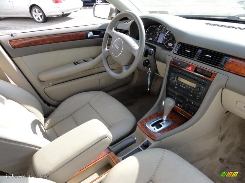 2002 A6 3.0 quattro Sedan - Canvas Beige Metallic / Beige photo #19